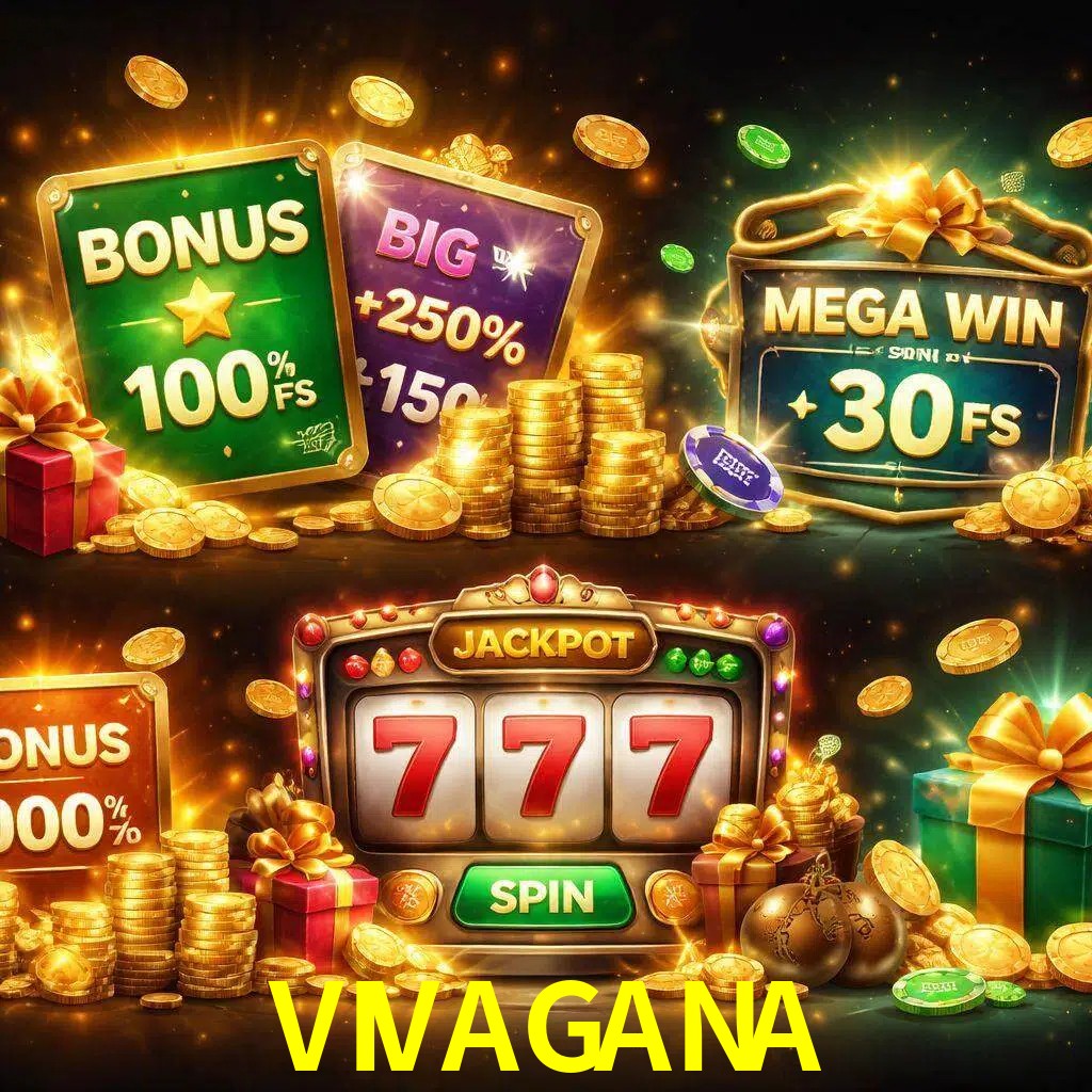 Tipos de bonos VIVAGANA incluyendo recompensas de bienvenida y promociones continuas